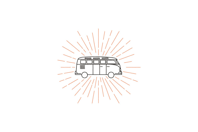 vintage-hipster-line-art-camper-van-camping-logo-design