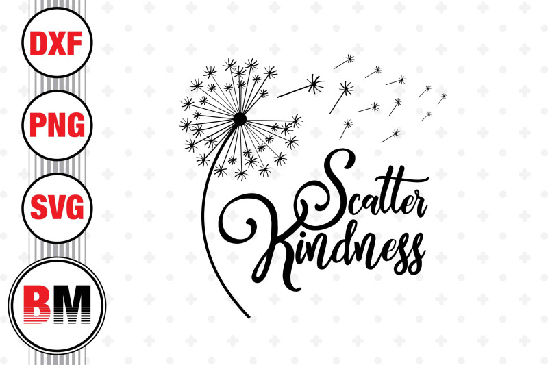 scatter-kindness-dandelion-svg-png-dxf-files