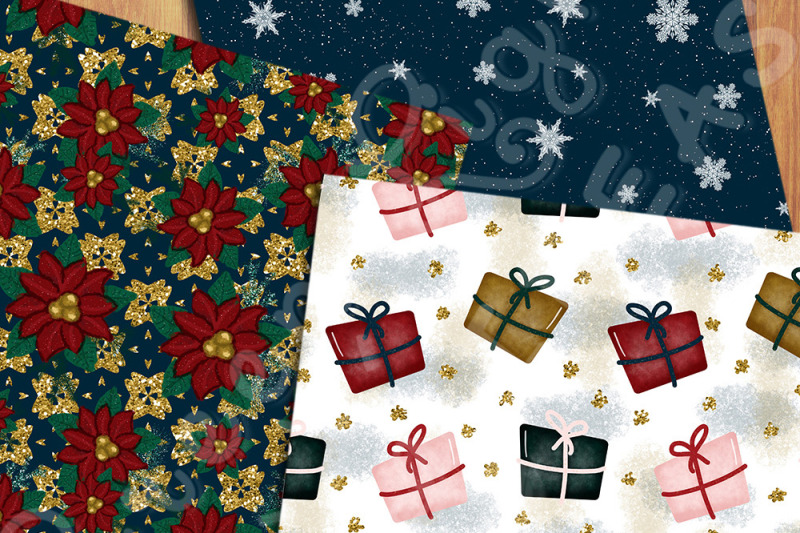 christmas-digital-papers-holidays-backgrounds-xmas-scrapbook-papers