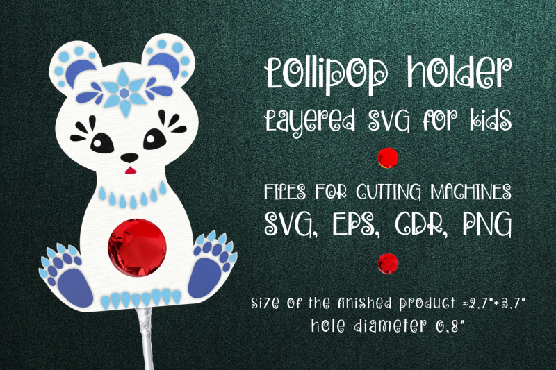 polar-bear-lollipop-holder-template-svg