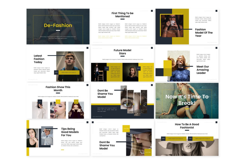 de-fashion-keynote-template