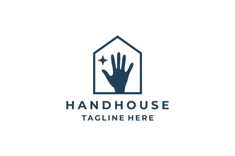 hand-and-house-home-logo-design-vector-illustration