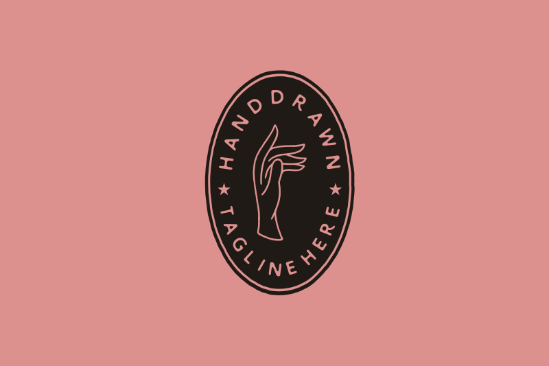 vintage-emblem-badge-hand-drawn-elegant-female-hands-logo