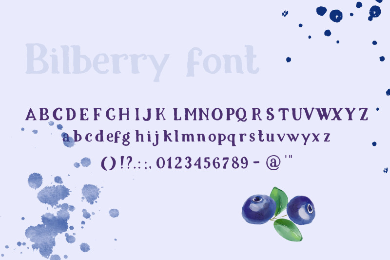 bilberry-rough-serif-font