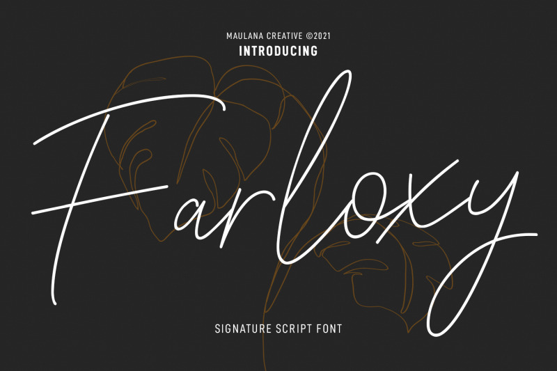 farloxy-signature-script-font