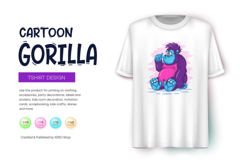 cartoon-gorilla