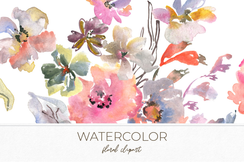 watercolor-modern-flowers