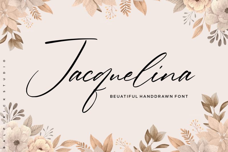 jacquelina-beautiful-handdrawn-font