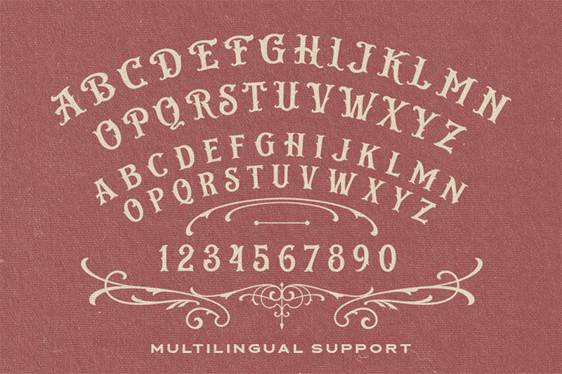 bistern-victorian-display-font