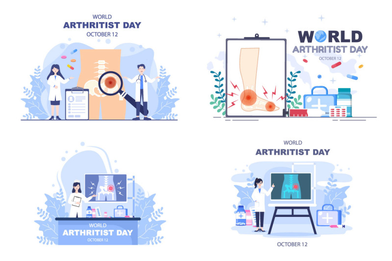 16-world-arthritis-day-vector-illustration