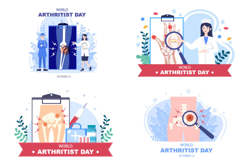 16-world-arthritis-day-vector-illustration