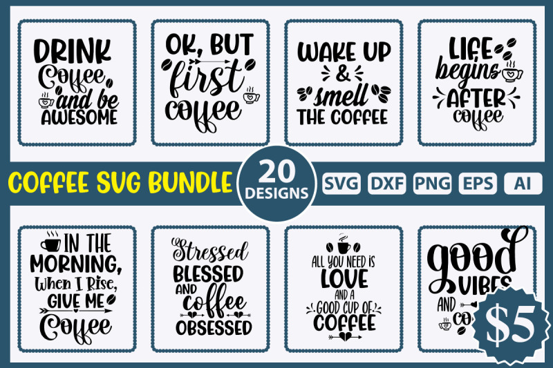 coffee-svg-bundle