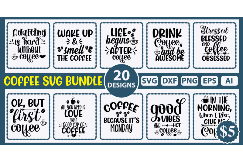 coffee-svg-bundle