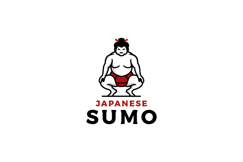 sumo-wrestler-logo-japanese-traditional-sport-logo-design