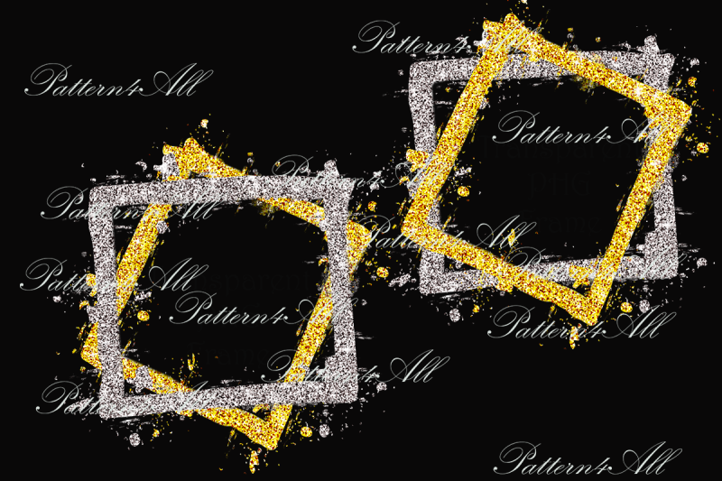 transparent-glitter-frame-distressed-sublimation-design-background