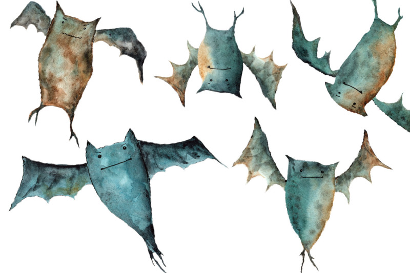 drawings-of-bats