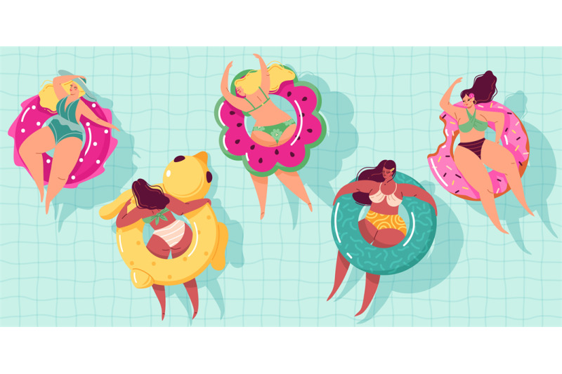 women-swim-ring-happy-body-positive-girls-floating-in-pool-on-inflata
