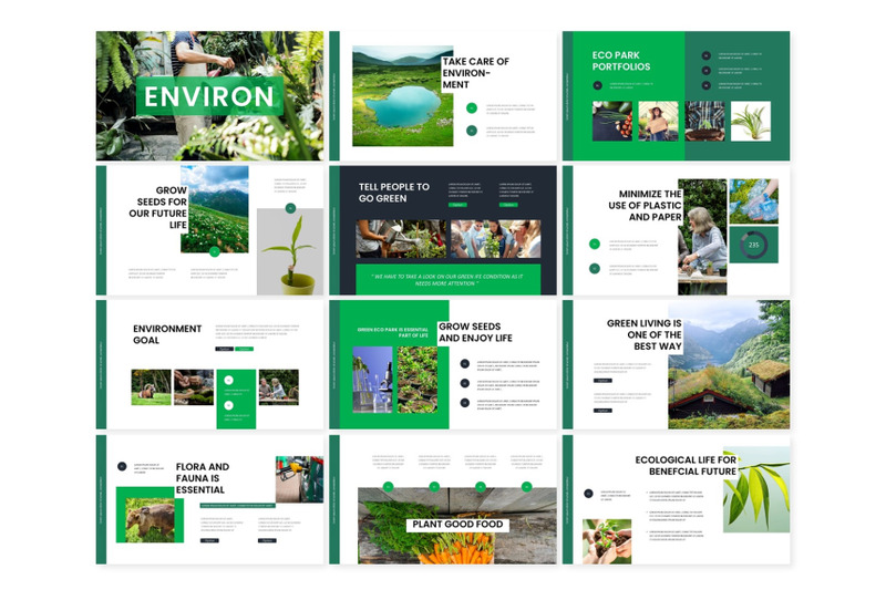 environ-power-point-template
