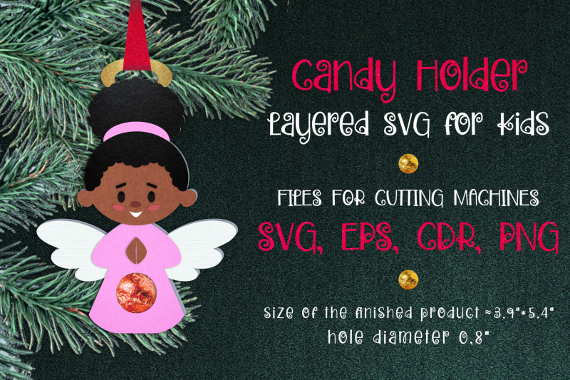 black-girl-angel-christmas-candy-holder-svg