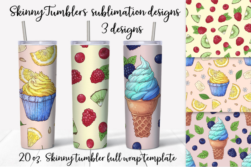 sweets-sublimation-design-skinny-tumbler-wrap-design