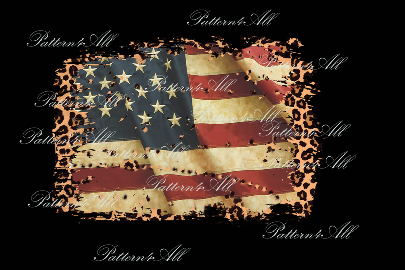 leopard-patches-vintage-american-flag-splash-sublimation-design