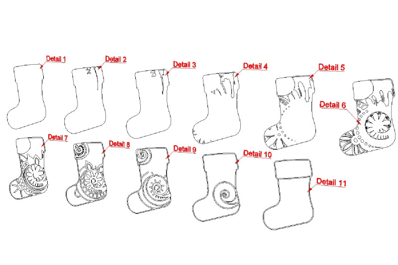 christmas-sock-svg-dxf-file-layered-stocking-svg-3d-santa-sock-svg