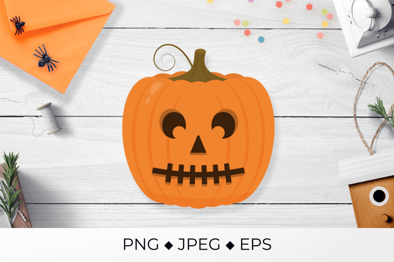 halloween-pumpkin-with-scary-face-sublimation