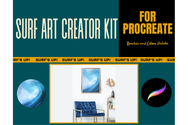 surf-art-creator-kit-for-procreate-brushes-and-palette