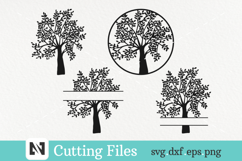 4-tree-silhouette-svg-bundle-bundle-of-4-family-tree-svg