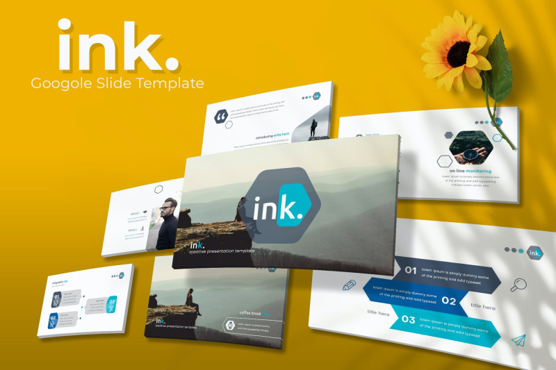 ink-google-slide-template