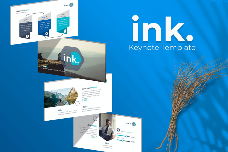 ink-keynote-template