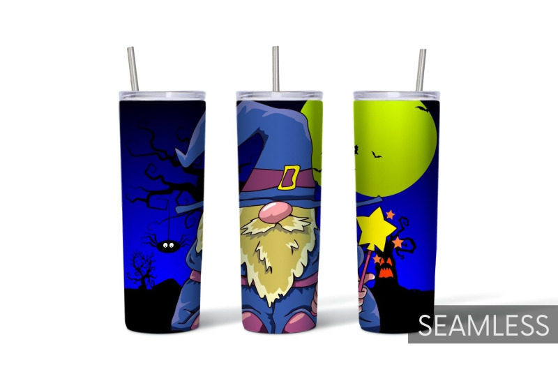 halloween-gnome-tumbler-sublimation