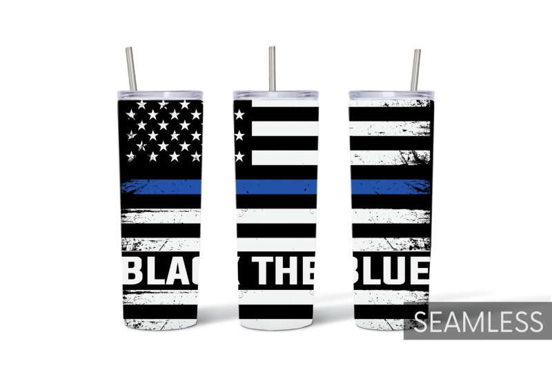 police-tumbler-sublimation