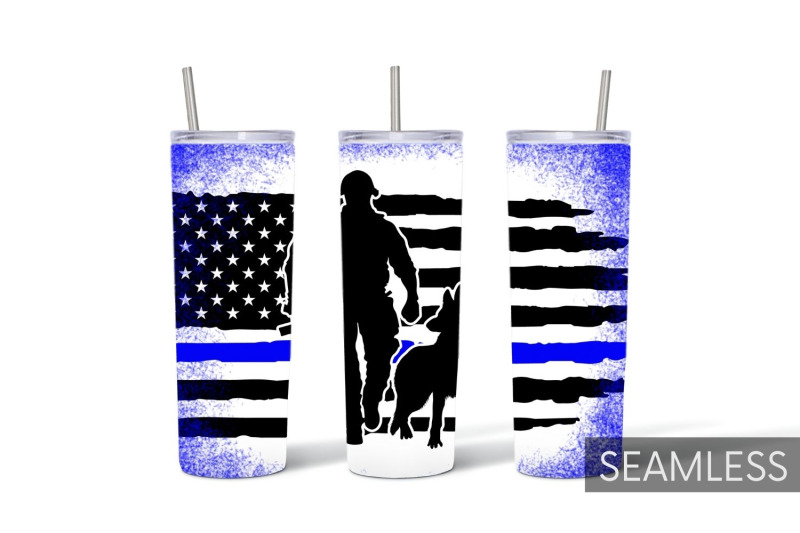 police-tumbler-sublimation