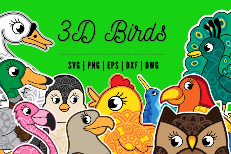 3d-birds-svg-bundle