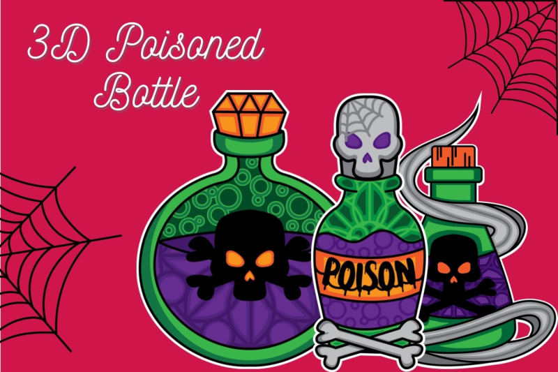 3d-poisoned-bottle-svg-bundle