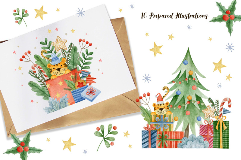 watercolor-new-year-illustration-merry-christmas