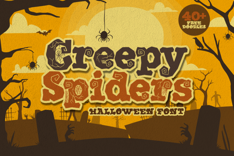 creepy-spiders-free-doodles