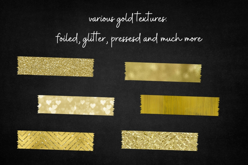 gold-washi-tapes-collection