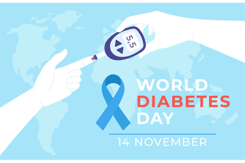 world-diabetes-day-diabet-disease-poster-with-hands-hold-glucometer-a