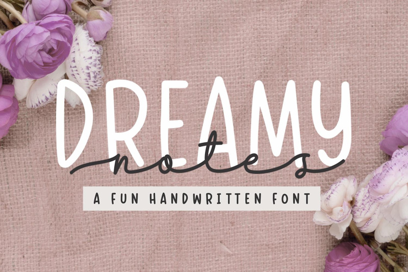 dreamy-notes-font-duo