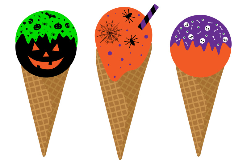 halloween-cupcakes-halloween-ice-cream-halloween-donuts