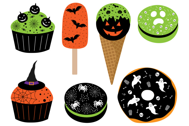 halloween-cupcakes-halloween-ice-cream-halloween-donuts