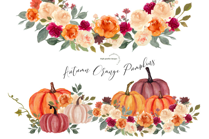 fall-autumn-orange-pumpkins-clipart-burnt-orange-pumpkin