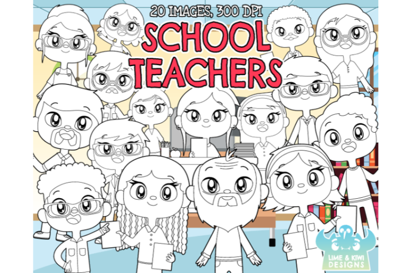 school-teachers-digital-stamps-lime-and-kiwi-designs