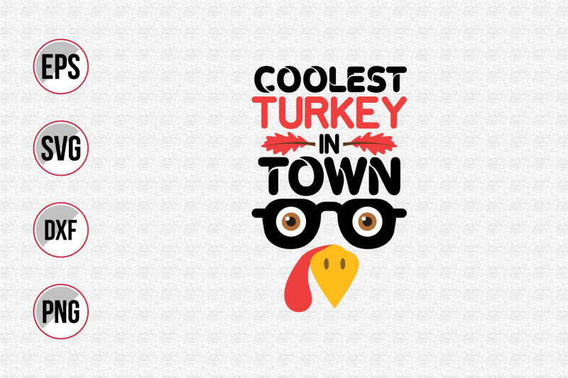 coolest-turkey-in-town-svg