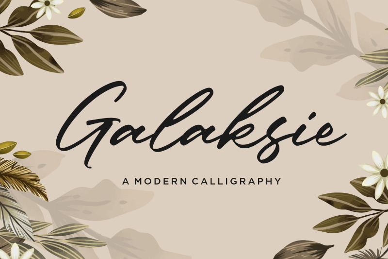 galaksie-modern-calligraphy-font