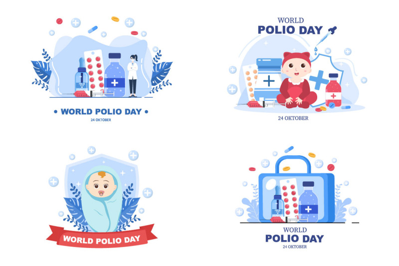 16-world-polio-day-background-vector-illustration