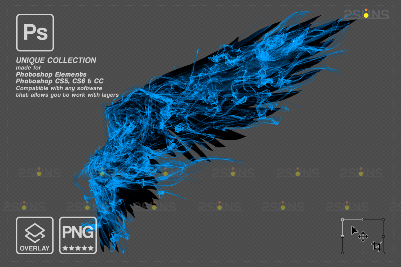digital-angel-wings-photo-overlays-amp-blue-angel-wings