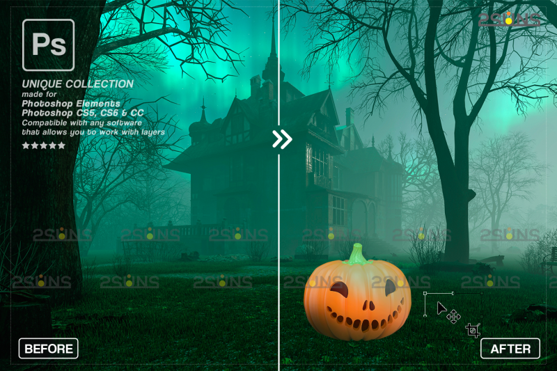 halloween-overlay-amp-photoshop-overlay-halloween-pumpkin-overlays